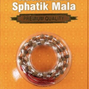 Rudraksha & spathik mala